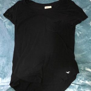 Hollister relaxed black t-shirt
